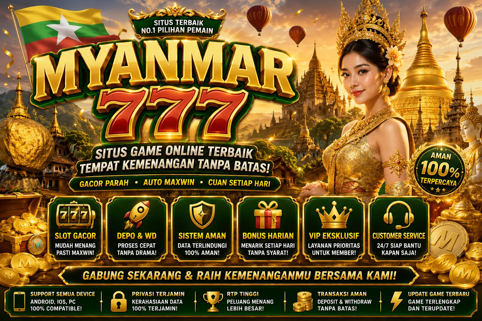 MYANMAR777 Banner